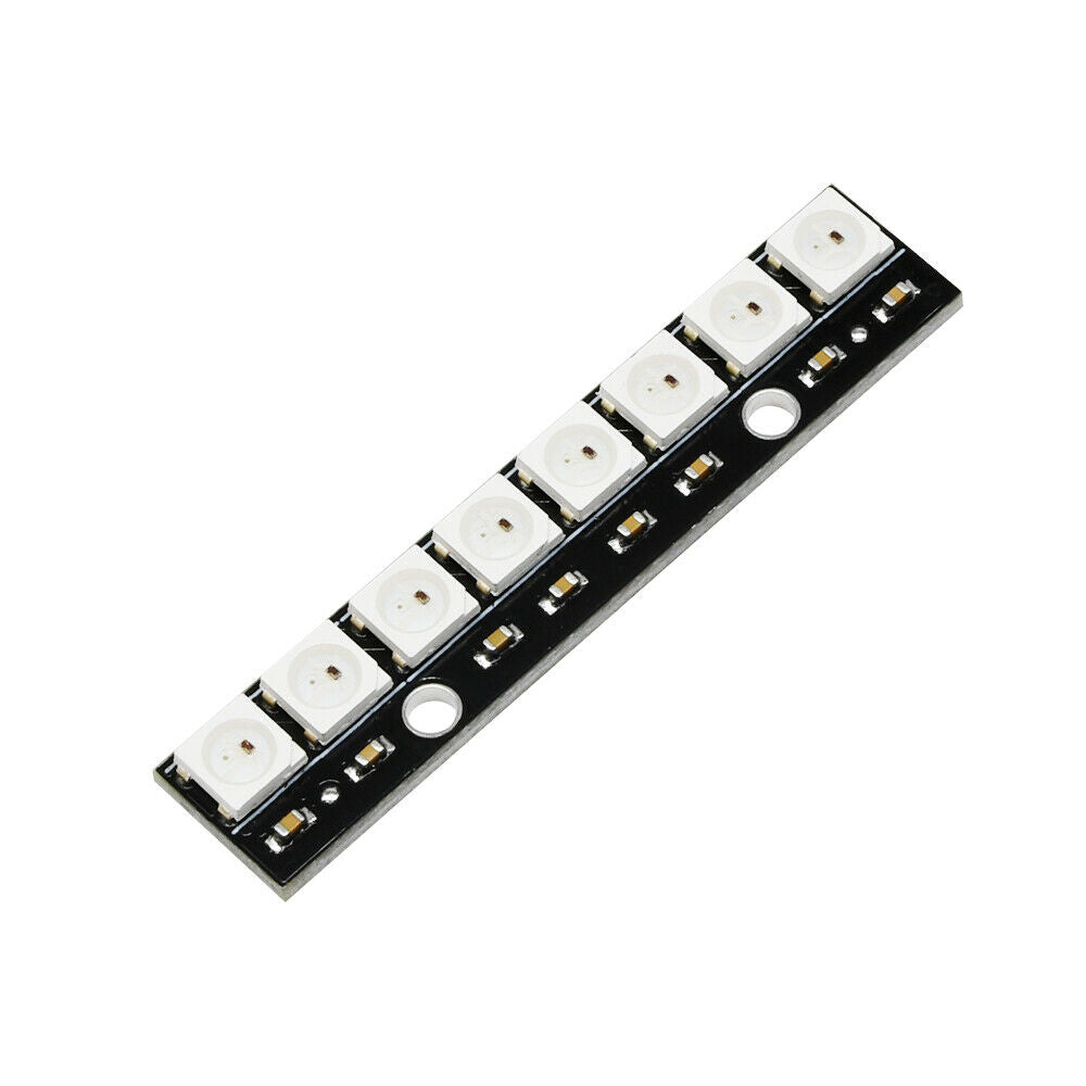 WS2812 5050 8-bit RGB LED Module Built-in Full-color Blackboard Square Lamp