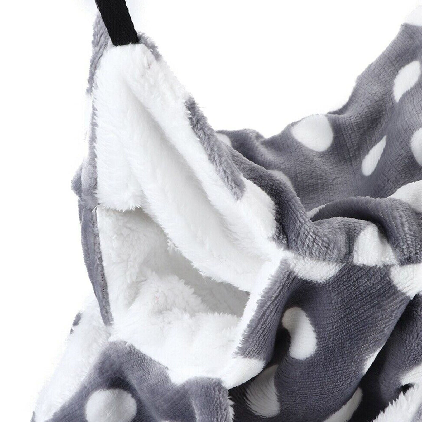 Flannel Gray Hamster Hammock for Rats Rodents Hamsters Mice Cage Accessories