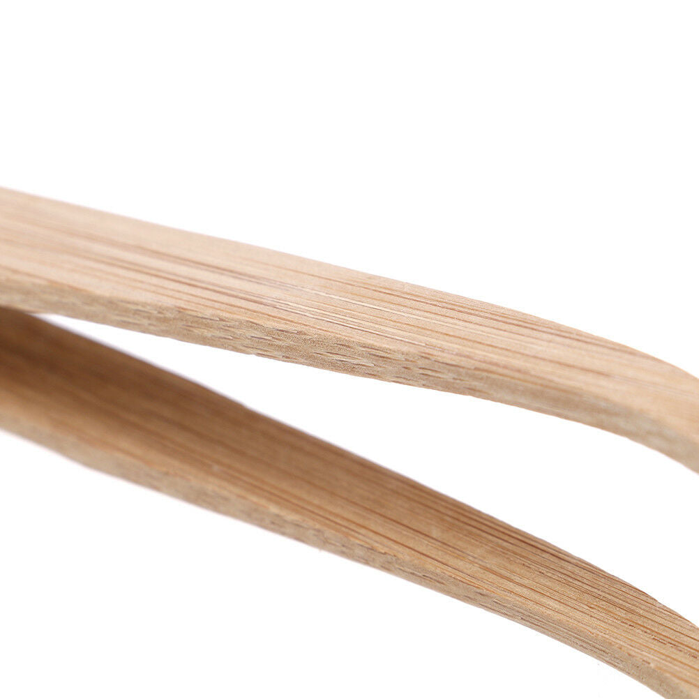Eco-Friendly Bamboo Tool Angled Reptile Terrarium Feeding Tweezers&lAT.l8