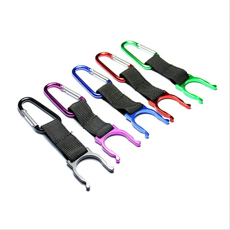Bag Carabiner Belt Clip Water Bottle Holder Hiking Camping Snap Hook Key C.l8
