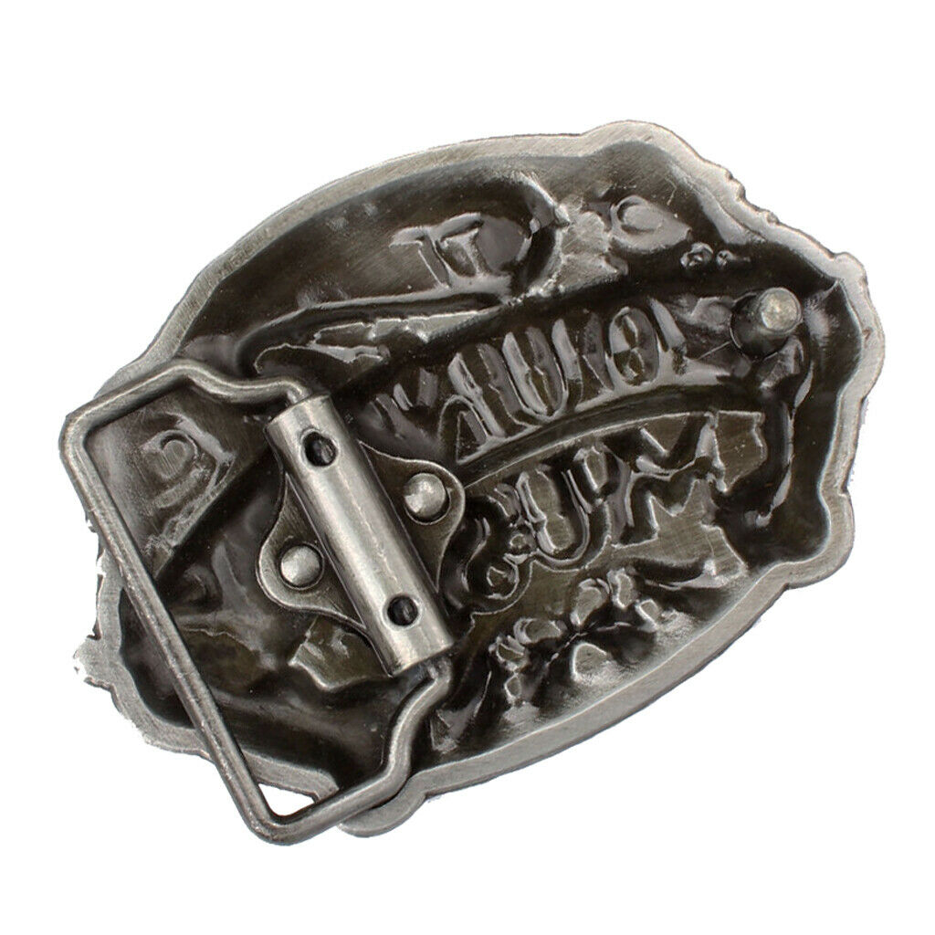 Classic I Love Country Music Guitar Belt Buckle Western Cowboy Cowgirl