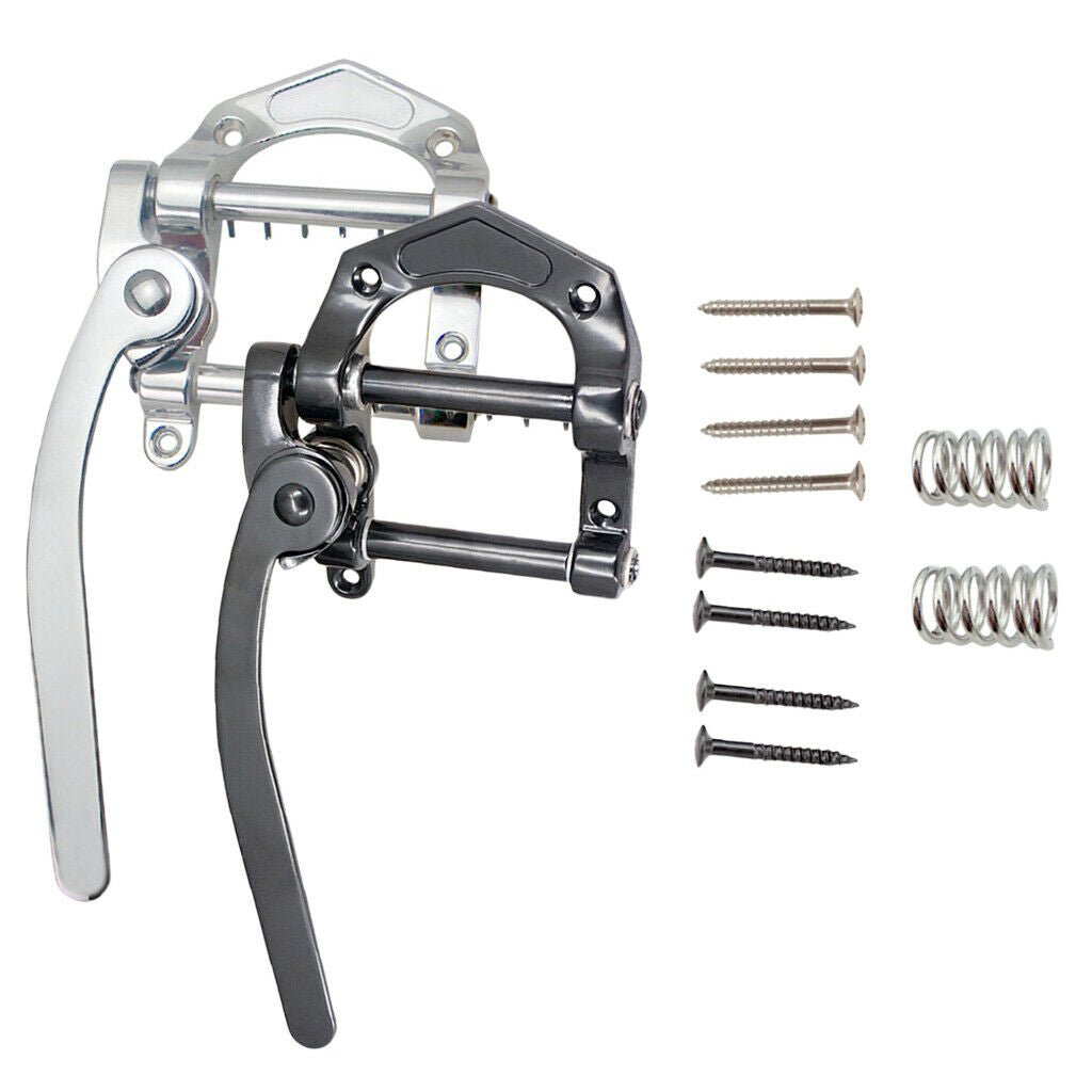 1 set B5 Tremolo Bridge tailpiece & roller saddle Locking Bridge for
