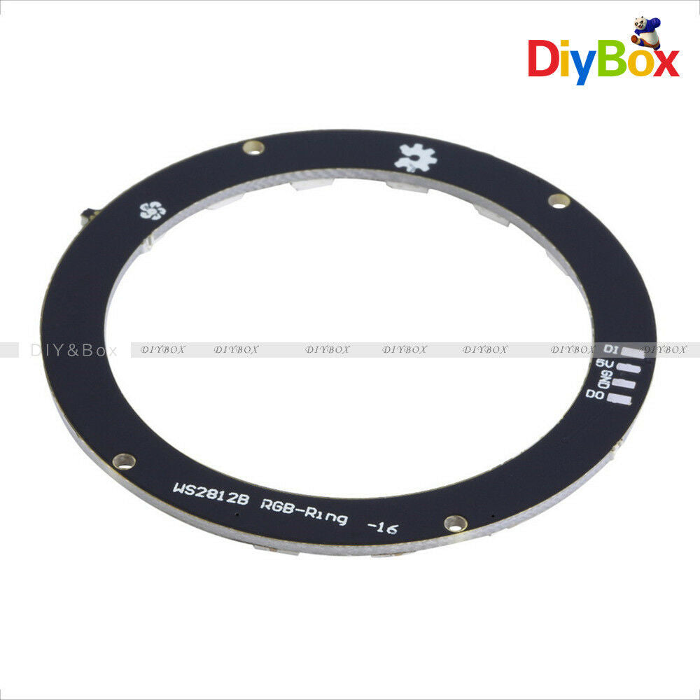 New 16Bit RGB LED Ring WS2812 5050 LED RGB+ Integrated Drivers For Arduino