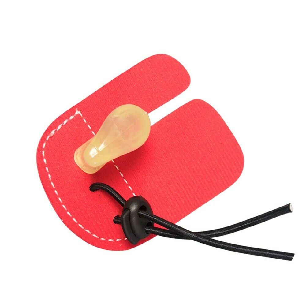 Archery Finger Guard Hand Protector Gear Right Hand Recurve Bow Shoot Hunting PU