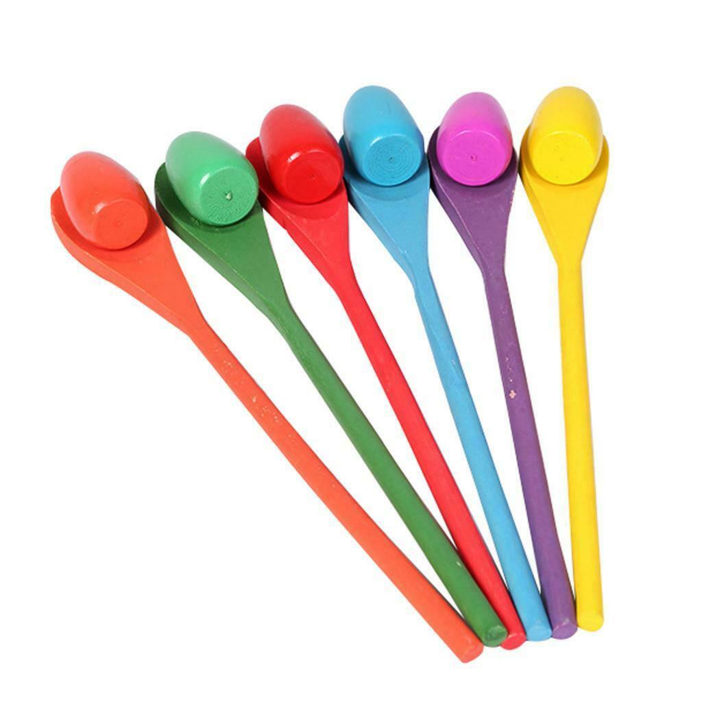 Egg and Spoon Race Game Set for Kids Early Education Partiee Outing Supplies