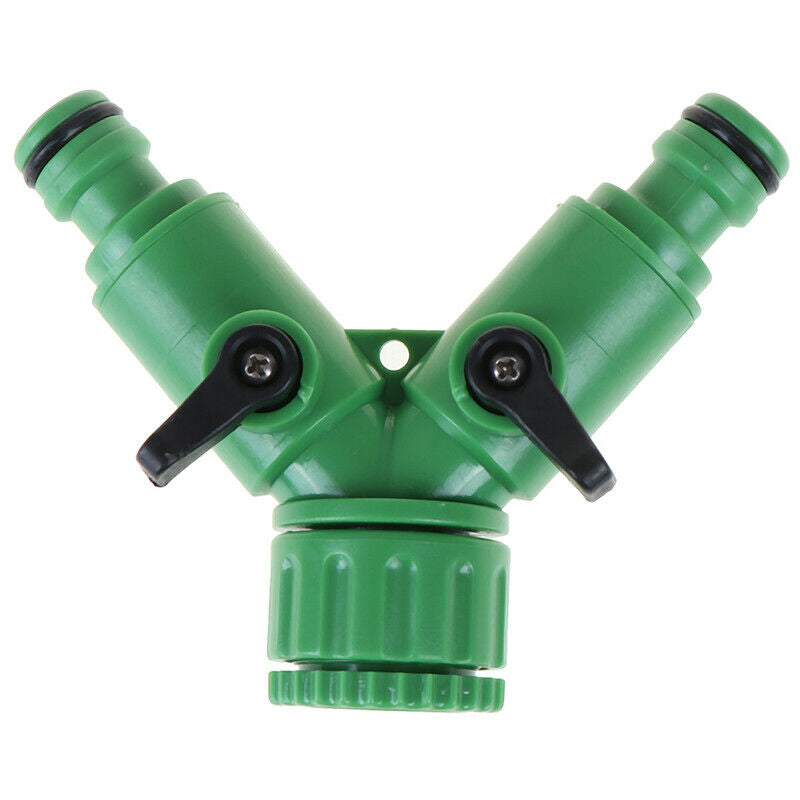 4/6" 3 Way Garden Tap Hose Adapter Connector Adaptor Hose Pipe Splitter Y.l8