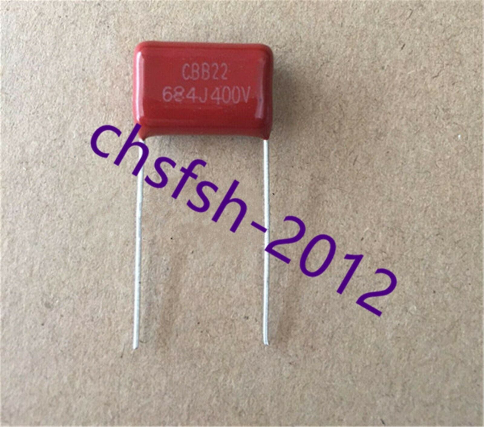 1 pcs New 400V 684J 680nF 15MM pitch CBB capacitor