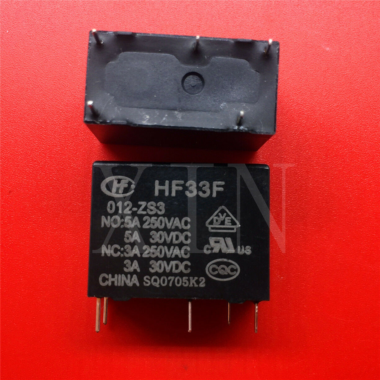20PCS 12V Volt Power Relay HF33F/012-ZS3 HF33F-012-ZS3