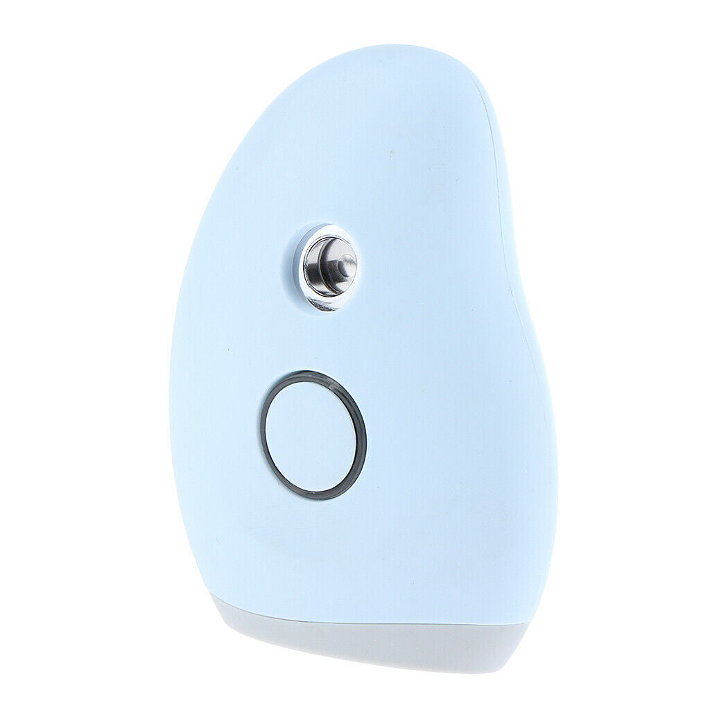 Electric Nano Face Water Mist Spray SPA Steamer Facial Mister Sprayer Azure