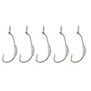 High-carbon Steel Weighted Swimbait Spring Fishing Hook with Twistlock 3g