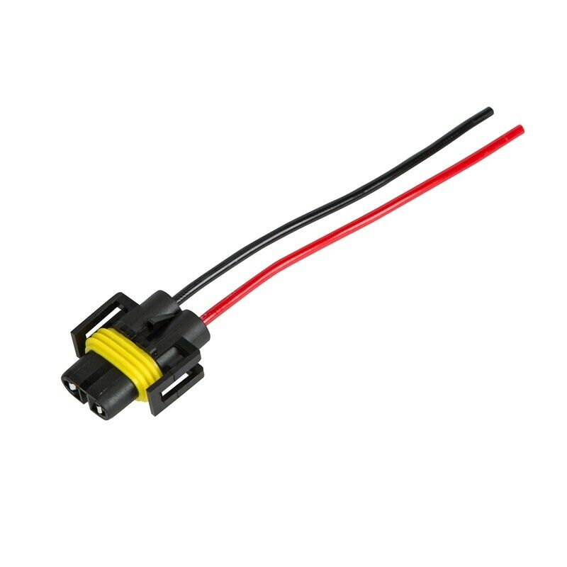 H8 Female Adapter Harness Socket Wire Cord Connector Fit For Headlight Fog Light