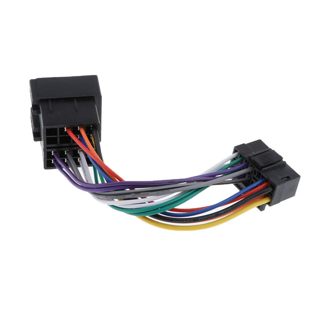 16Pin for Sony Radio to ISO Radio Play Plug Auto Wiring Harness Connector