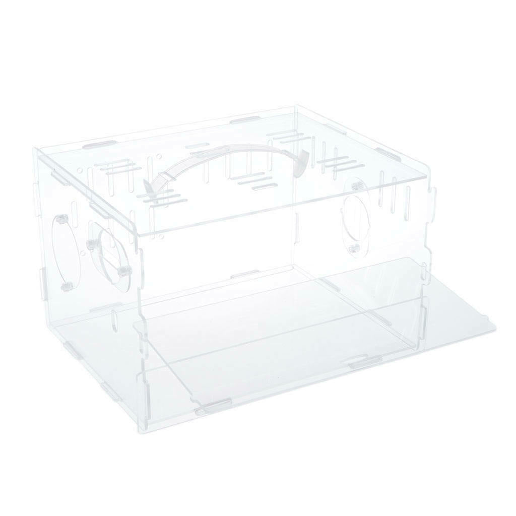 Acrylic Hamster House with Lid - single layer