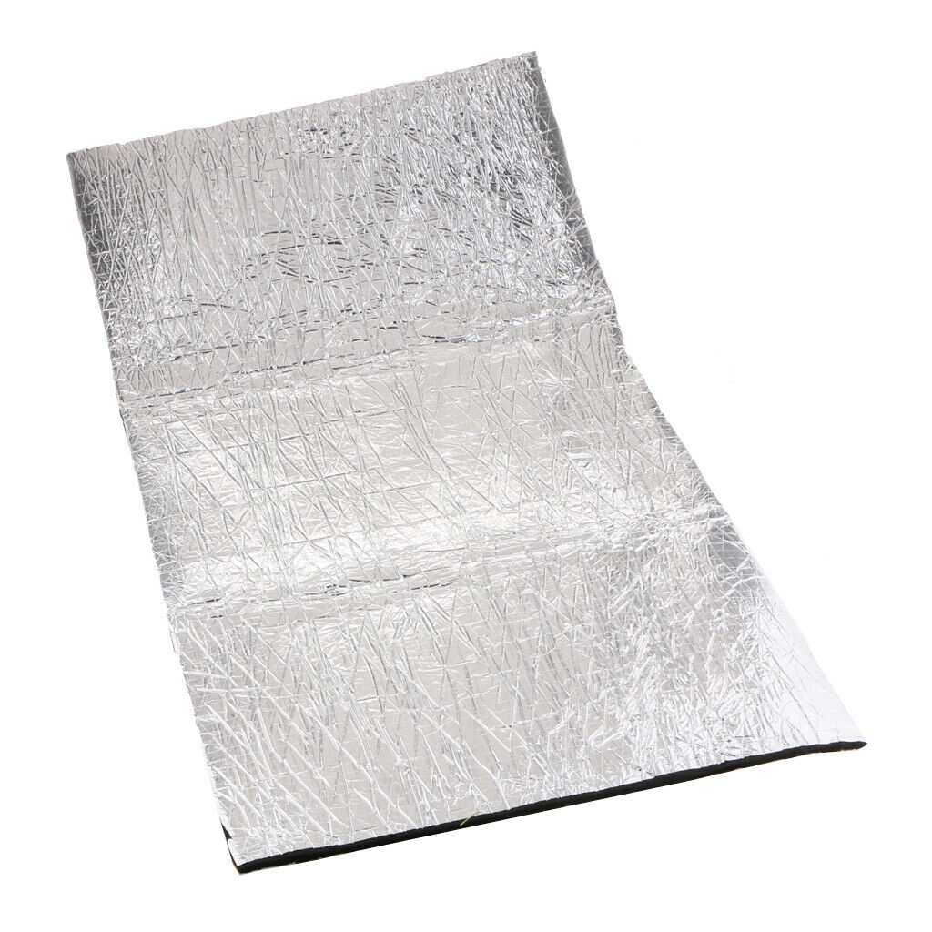 10mm/8sqft Car Hood Door Heat Sound Deadener Reducer Insulation Underlay Mat