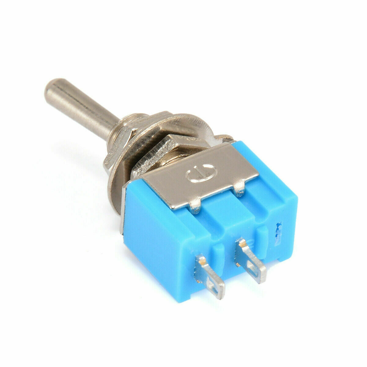 10Pcs 2 Pin SPST ON-OFF 2 Position 6A 125V AC Mini Toggle Switches MTS-101