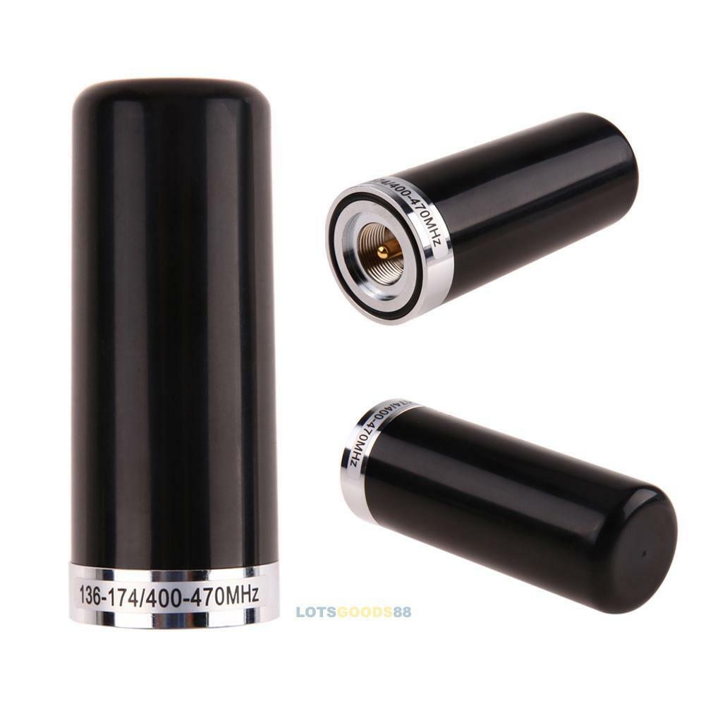 Short Dual Band UHF/VHF Antenna Aerial HH-N2RS PL-259 for Car Mobile Radio LS4G