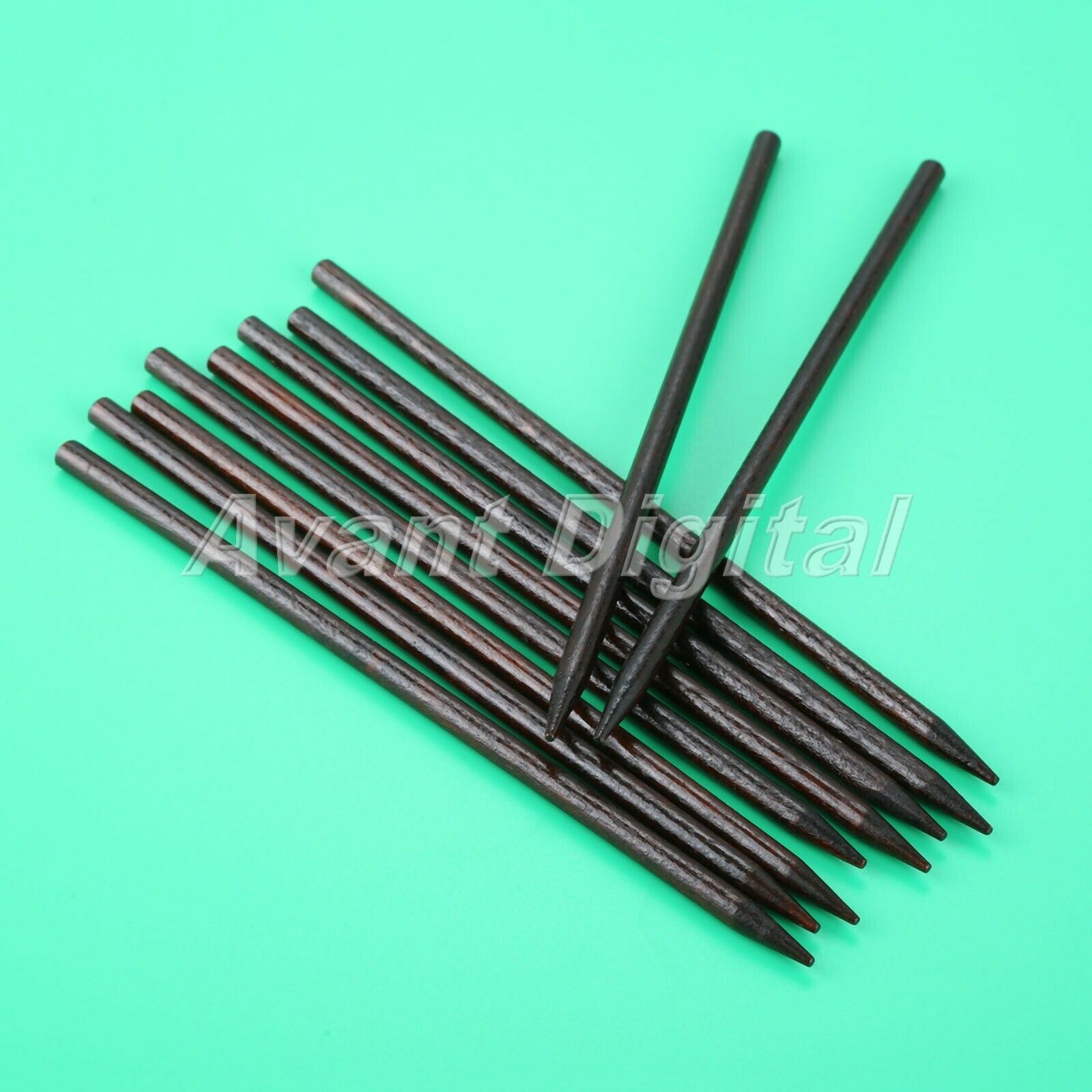 10Pcs Eco-friendly Hairwear Woman Hair Sticks Wooden Hairpins Chinese Style 18cm