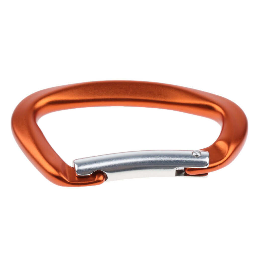 12KN Quickdraw Spring Clip Carabiner Buckle For Keyring Backpack Clamp