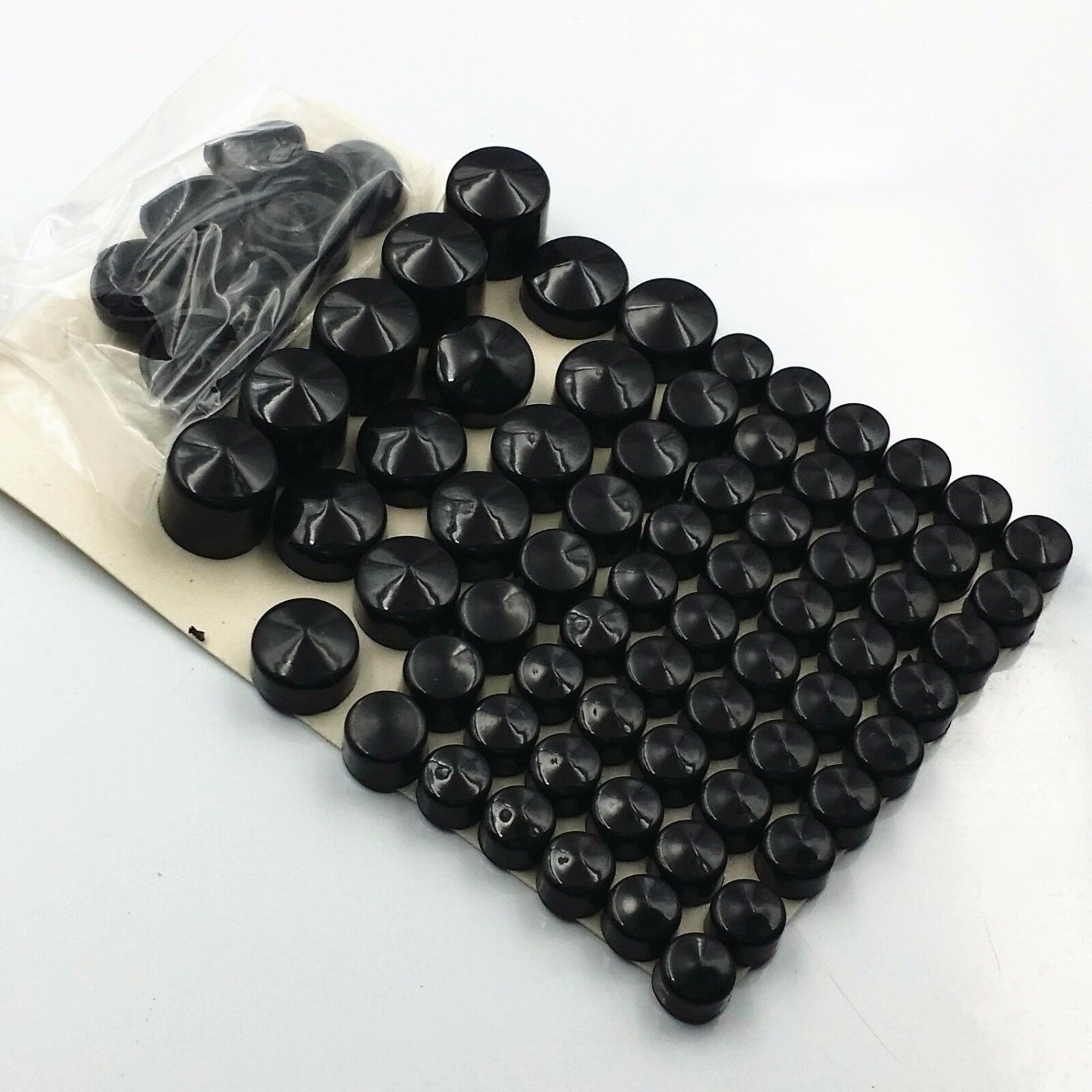 Black Bolts Toppers Caps Nut Cover for 1991-12 Twin Cam Dyna Super Glide FXD