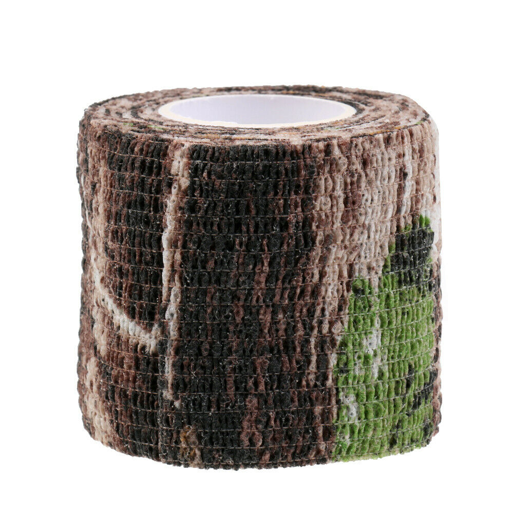6x Self-adhesive Camo Tape Flashlight Wrap 2.2m 7.2ft Camo Stealth Tape