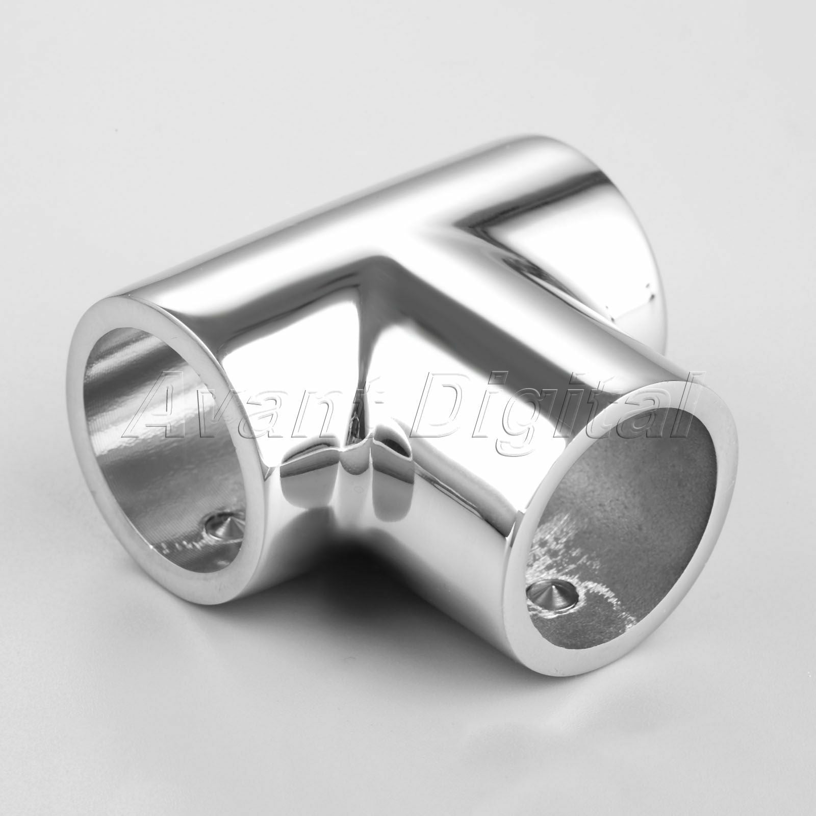 Stainless Steel Bow & Boat Hand Rail 90 Degree Tee Forting 1" Tube 25mm Pipe