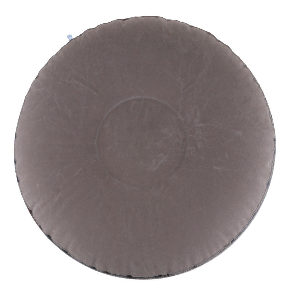 Portable Air Chair Outdoor Camping Seat Ottoman Round Shape Home Furnishing