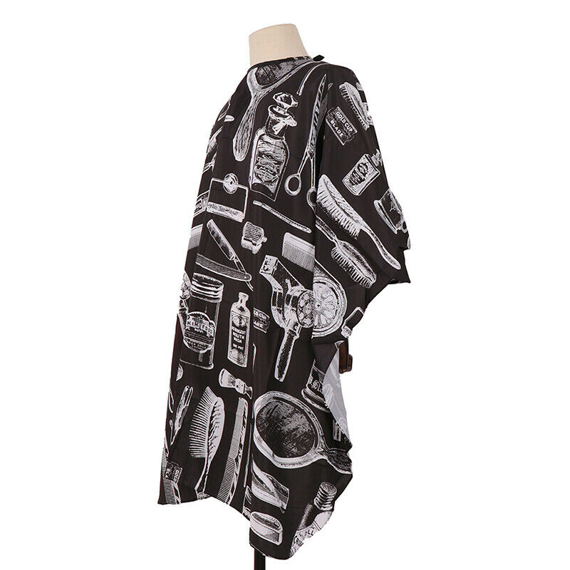 1Pc Hairdresser Apron Cutting Cape Hair Salon Gown Apron Shop Barber Accessor Qx
