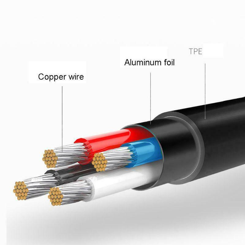 USB 2.0 Type A Male to USB 3.1 Type C Female Cable for Huawei FreeLace Earphone