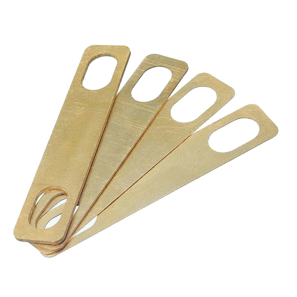 16 Pieces 0.2mm,0.5mm,1mm Neck Shims for Guitar Bass Accessories