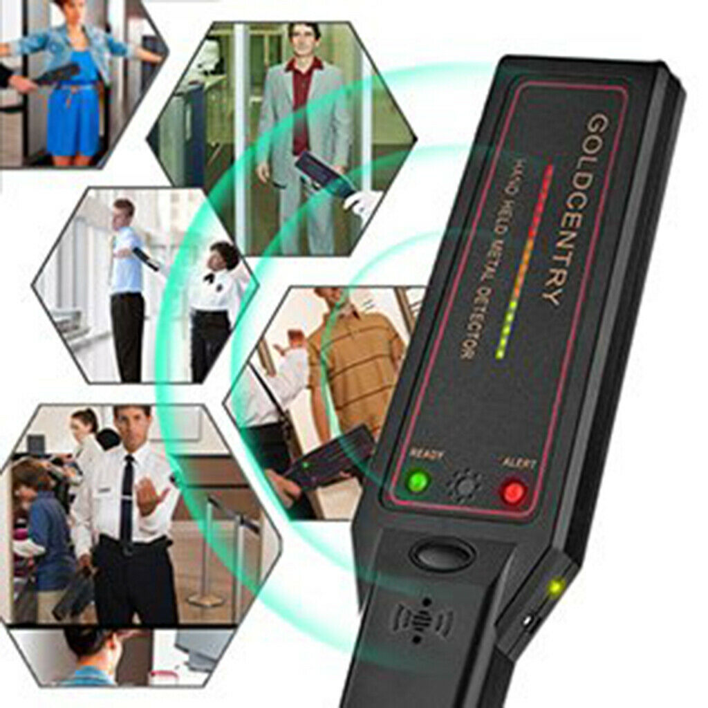 Portable Security Hand Held Metal Detector Wand Scanner