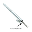 1Pcs Professional 2-in-1 Aluminum Crochet Hook Needle Kit for Beads Dreadlock