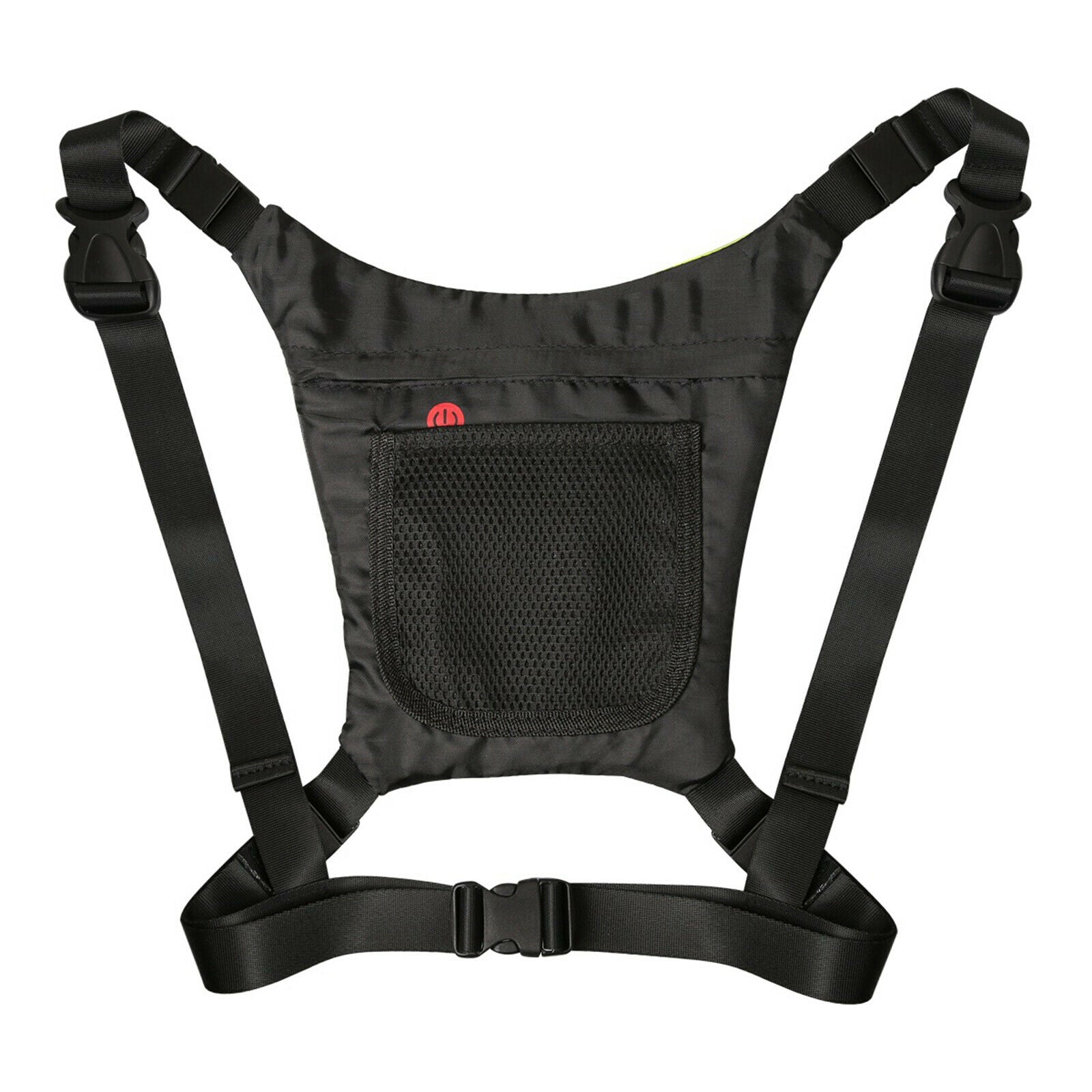 Turn Signal Vest Remote Direction Indicator Walking Bike Guide Light Guiding