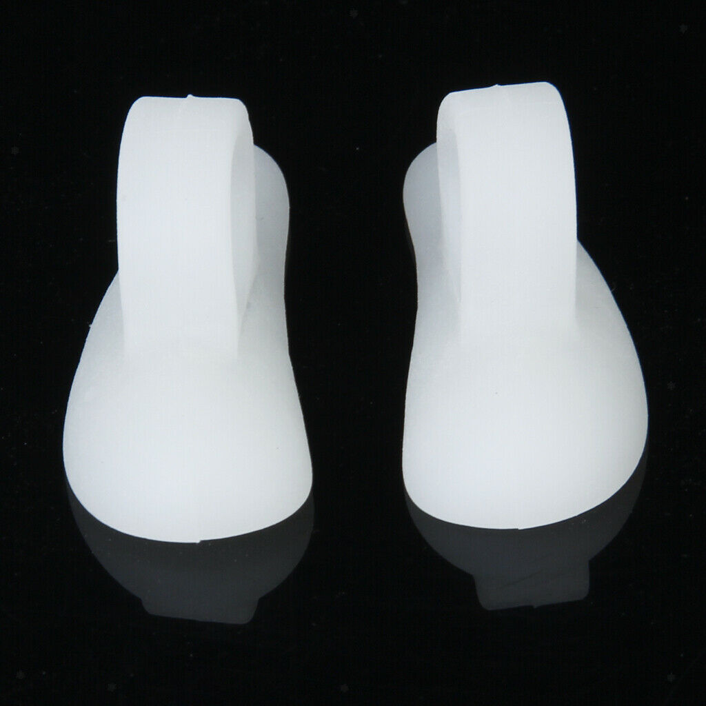 1 Pair Soft Silicone Gel Toe Crests Hammer Claw Mallet Toes Aid Splint