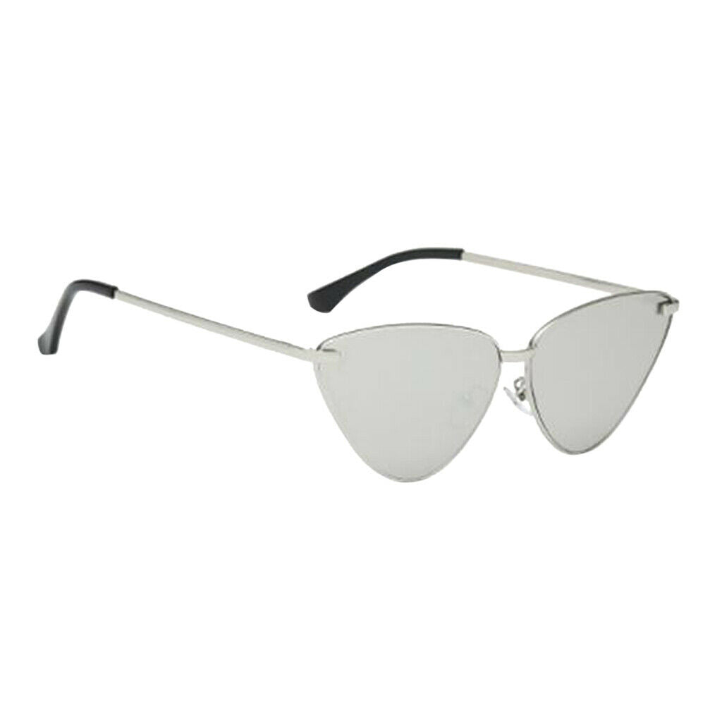 2x Unisex Cat Eye Sunglasses Punk Sun Glasses Summer UV400 Party Eyewear