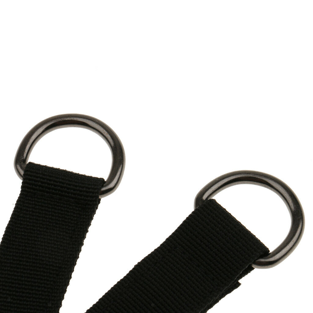 2x 25cm Nylon Camping Sleeping Hammock Straps Garden Swing Hammock Ropes