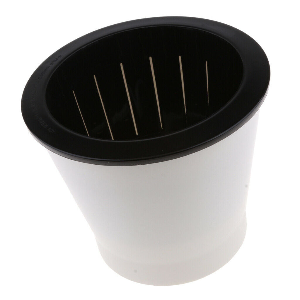 Mini Self Watering Flower Pots Planters Indoor Outdoor Garden Decor white