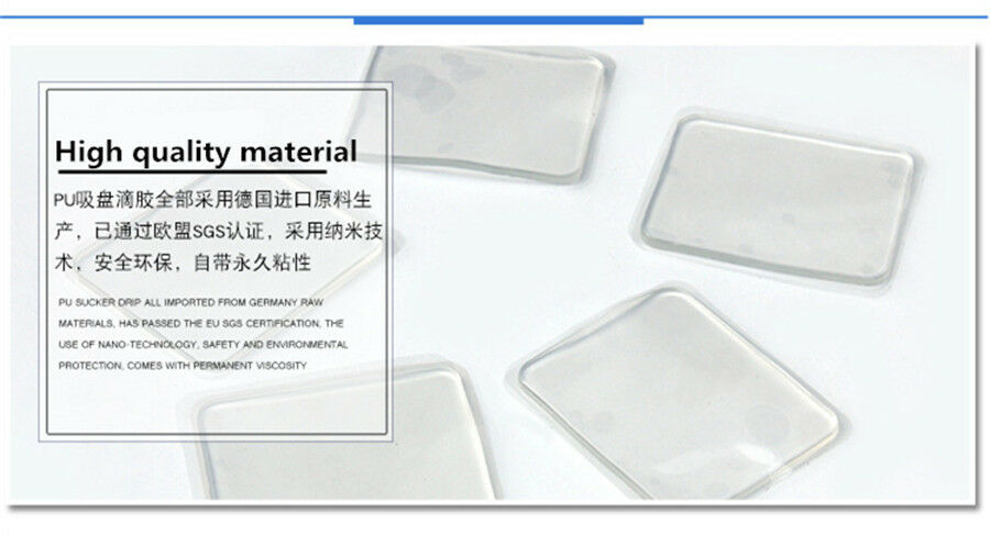 10Pcs Washable Sticky Gel Cell Pad Car Dashboard Anti-Slip Phone Holder Pads Mat