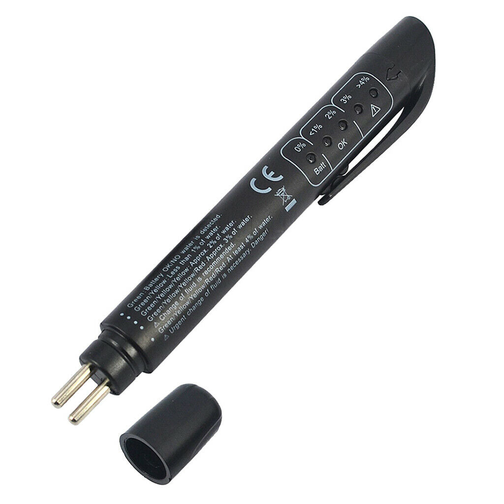 Universal Car Vehicle Brake Fluid Oil Liquid Quality Tester LED Pen Tool