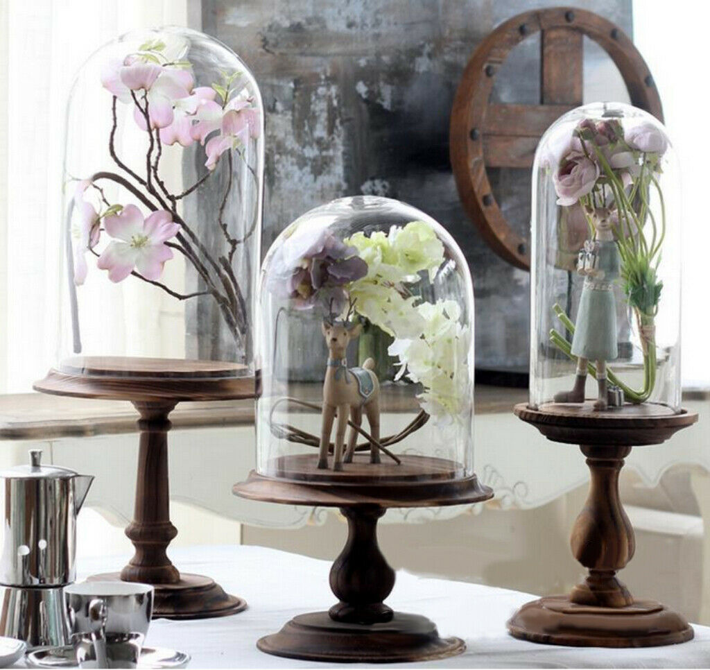 1x Glass Micro Landscape Decor Holder Terrarium Container Bottle Candlestick