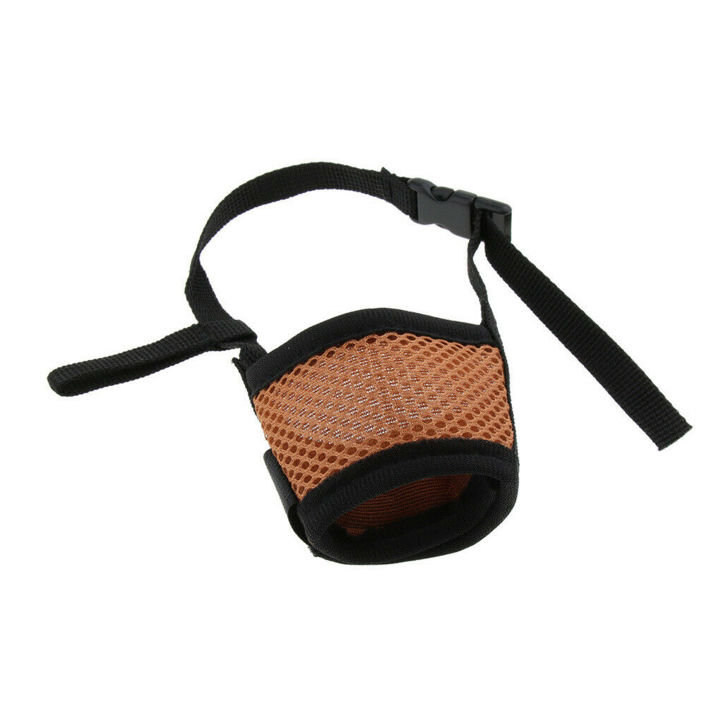 Dog Muzzle Breathable Muzzles for Small Medium Large Dogs Stop Biting S