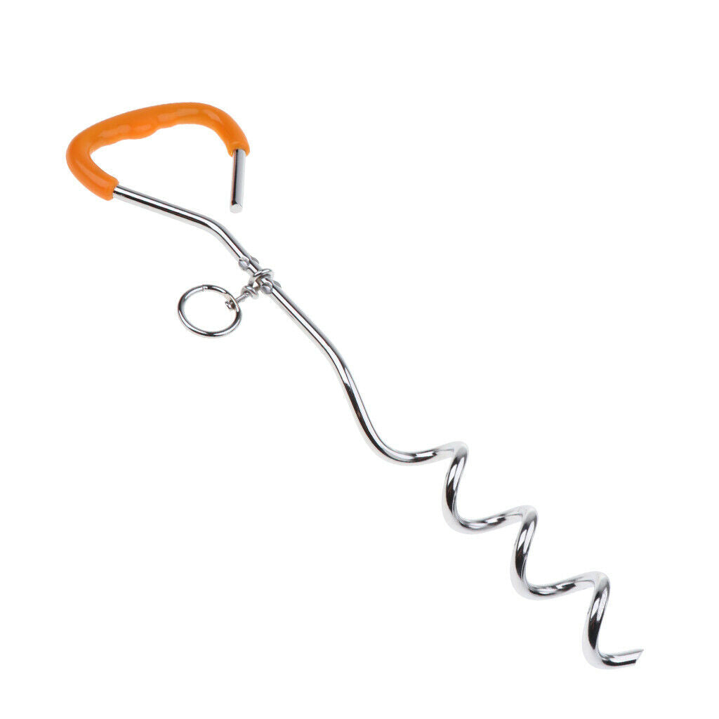 Pet Dog 5mm/6mm Easyturn Stake with 3Meter/5Meter of Tieout Heavy Duty Cable