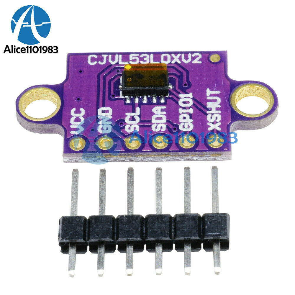 5PCS VL53L0X Time-of-Flight Distance Sensor Breakout GY-VL53L0XV2 Module