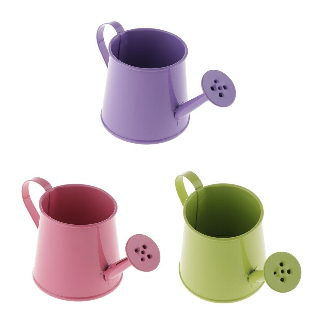 Set of 3 Nordic Style Flower Watering Can Pot Sprayer Kettle Household Mini