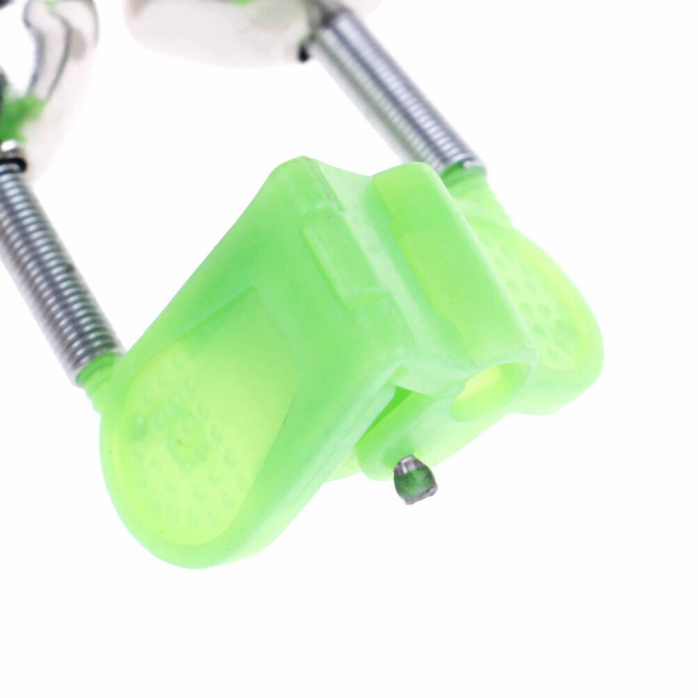 10Pcs Fishing bite alarms fishing rod stalk bells clamp tip fishing tackle S BU