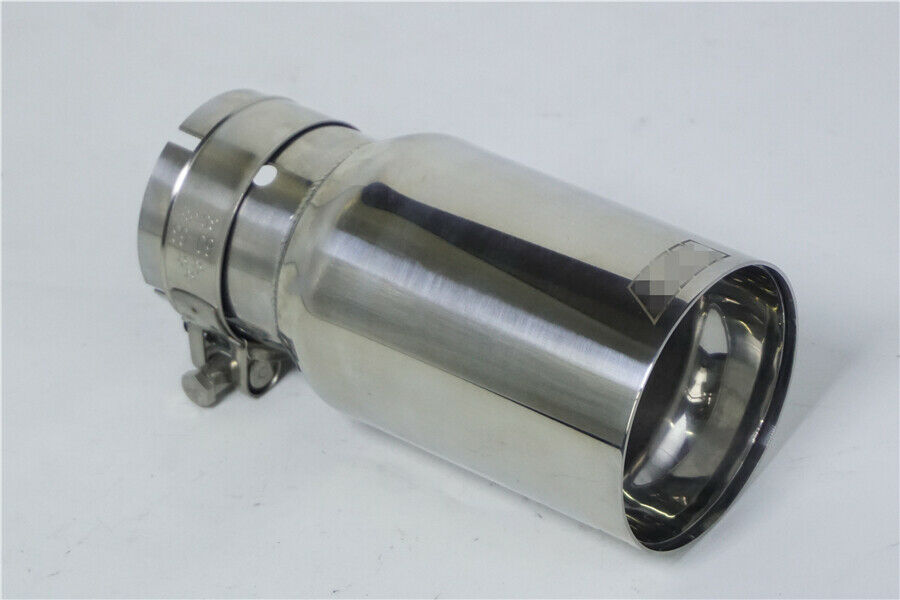 2.5 Inch Inlet Chrome Exhaust Tip Pipe For BMW 2 3 4 5 6 Series F22 F23 F30 F31