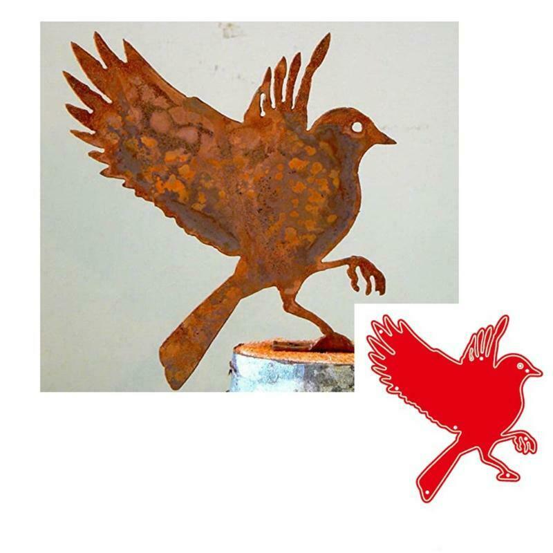 Flying Bird Metal Cutting Dies Stencils DIY Scrapbooking Album Paper Template