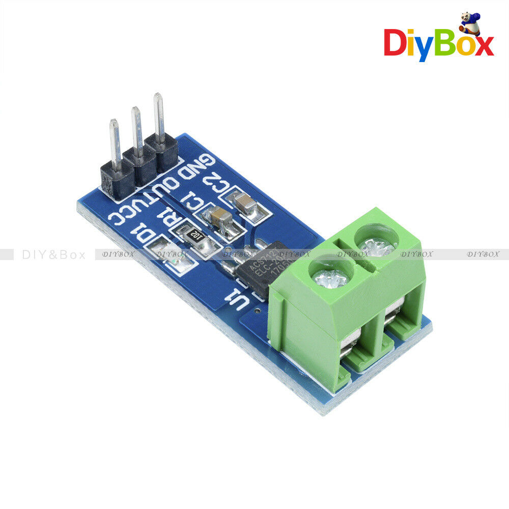 20A ACS712 Module 5V Measuring Range Current Sensor Hall Board For Arduino new