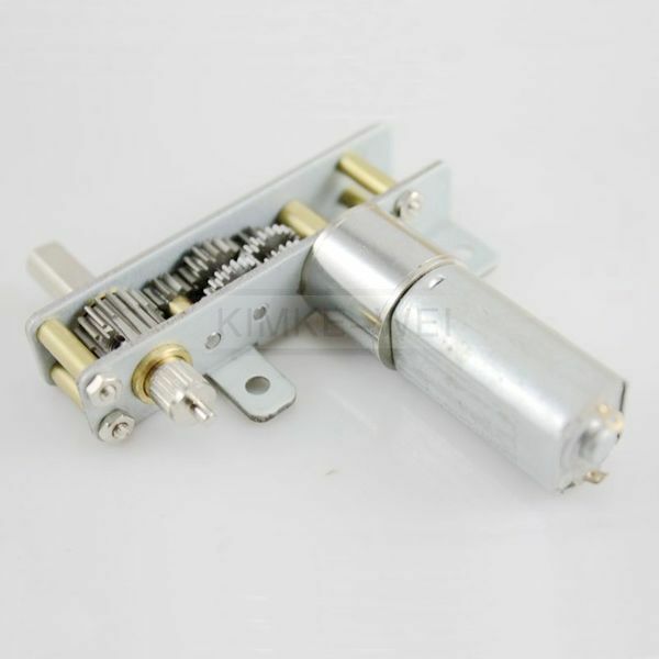 12V DC 20RPM Torque Gear Box Electric Motor For ROBOT