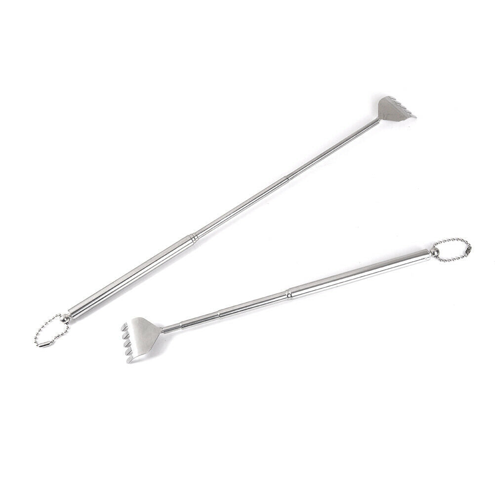 Practical handy adjustable stainless steel back telescopic scratcher mass.l8