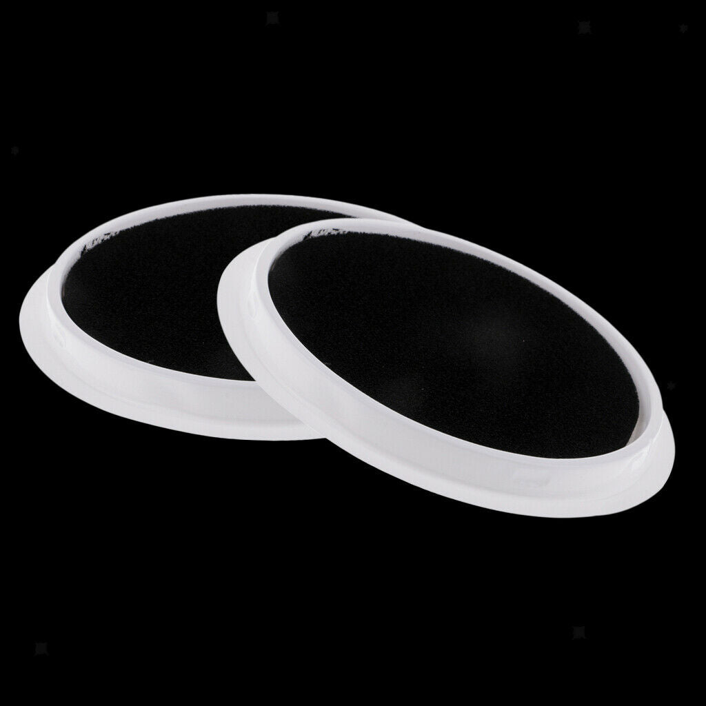 2x Large Round Ink Pad Stamp Kids Finger Painting Craft